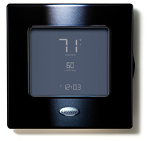 Carrier Controls and Thermostats - Edge Black